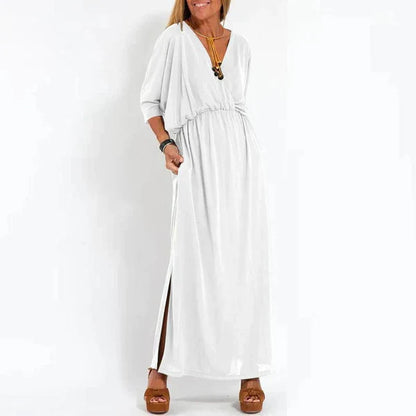 Ashita - Lockeres Boho-Maxikleid