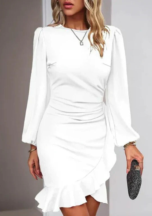 Trisha - Elegantes, sexy Kleid mit Rüschen