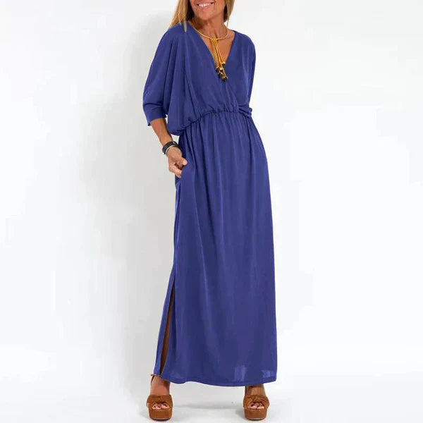 Ashita - Lockeres Boho-Maxikleid