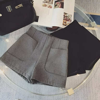 Faustina | Wollene Shorts mit schickem Stil