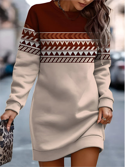 Aliz | Bequemes &  Stylisches Oversized Sweatshirt-Kleid
