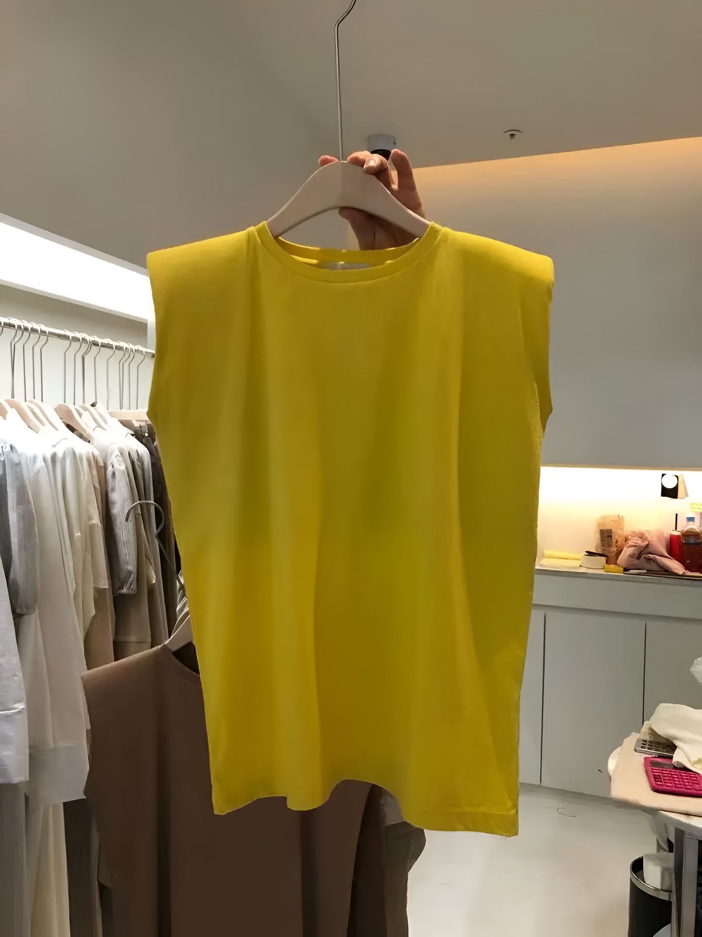 Drina | Elegantes ärmelloses Tanktop für den Arbeitsweg