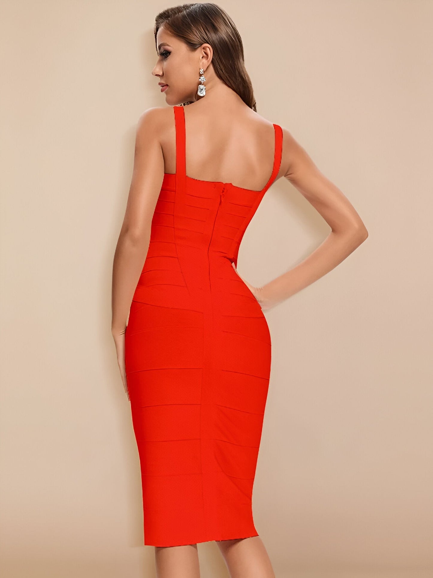 Indira | Elegantes Vintage Bandage Kleid