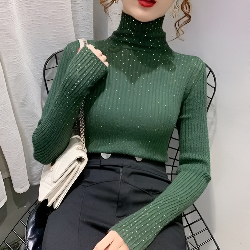 Eulalia | Polo-Shirt mit Diamantverzierung