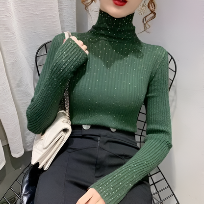 Eulalia | Polo-Shirt mit Diamantverzierung