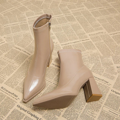Addy | Damen-Stiefeletten mit hohem Absatz