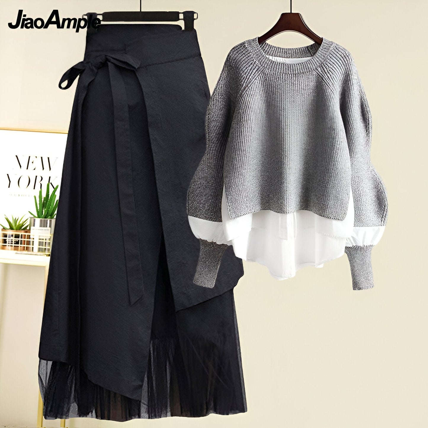 Helga | Elegantes Strick-Set für Frühling & Herbst
