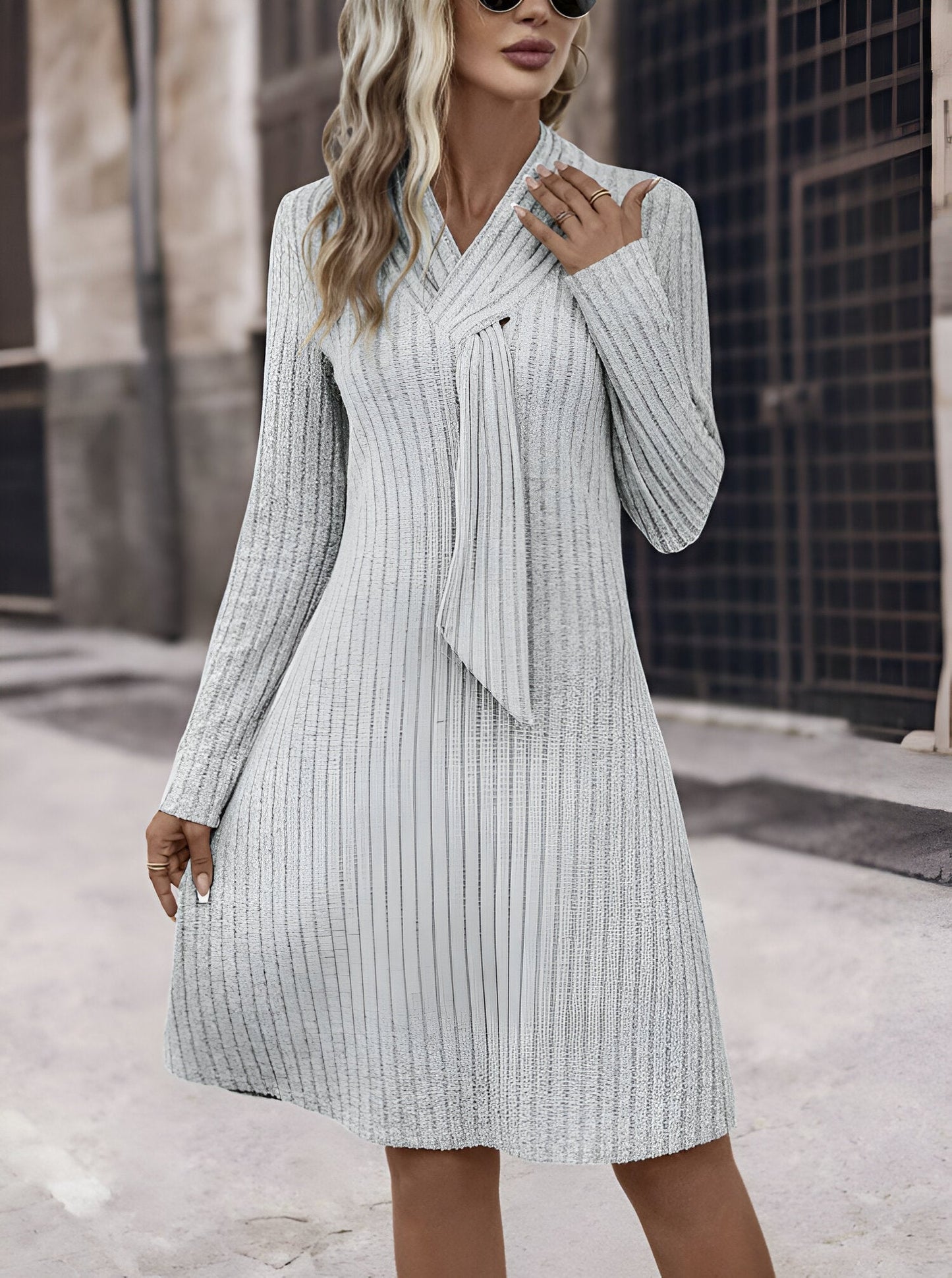 Delara | Elegantes & Bequemes Strickkleid