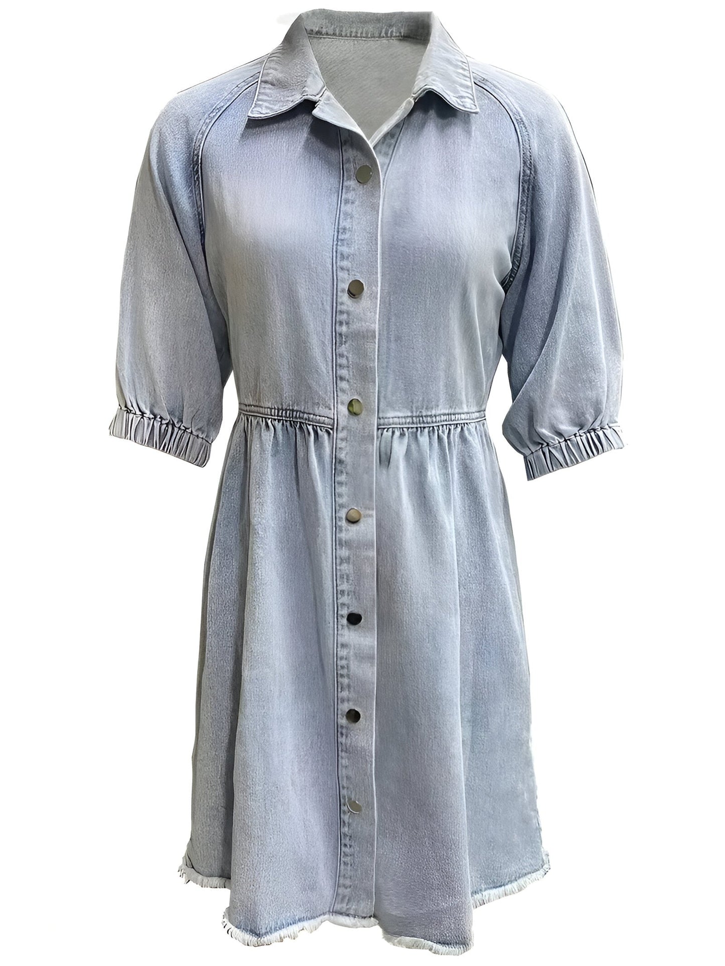Francine | Mühelos stilvolles Denim-Kleid