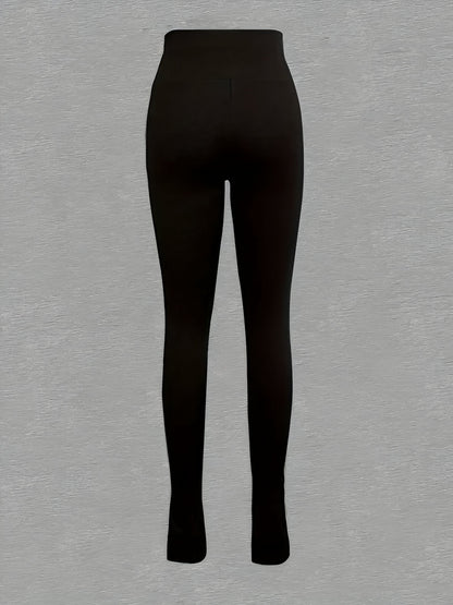 Delfine | Gestreifte Skinny High-Waisted Leggings für mühelosen Alltagsstil