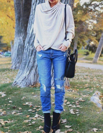 FallStil - Beat the Chills Wrap Top