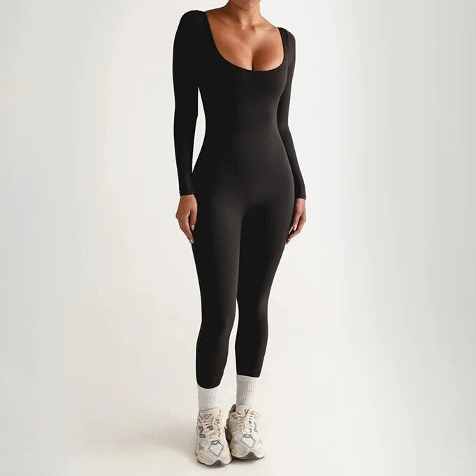 Jumpsuit mit langen Ärmeln - Marie