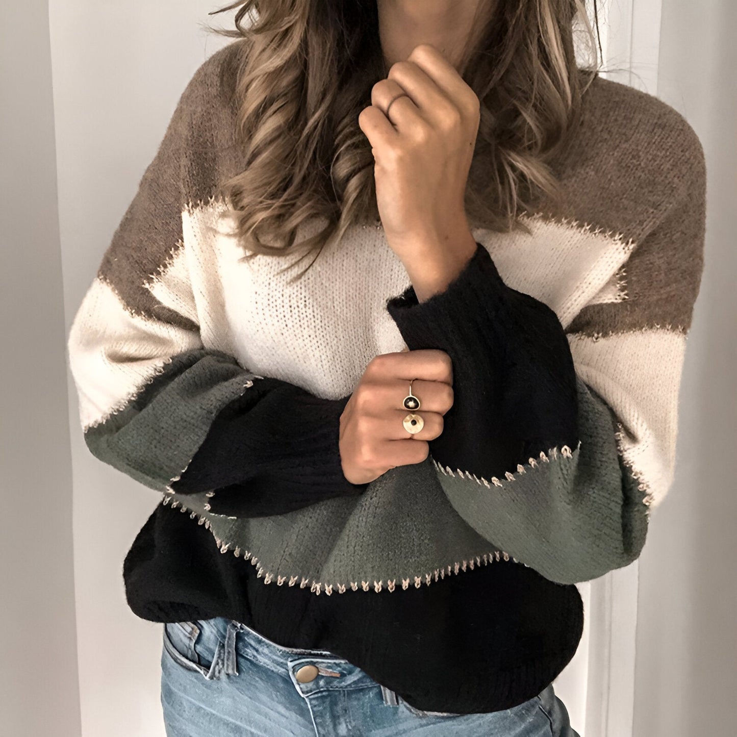 Elektra | Bequemes Oversized Sweatshirt