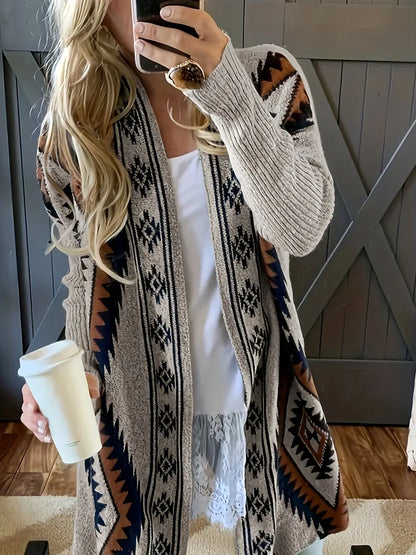 Abel | Boho-Chic Offenes Vest: Trage den Geist der Freiheit