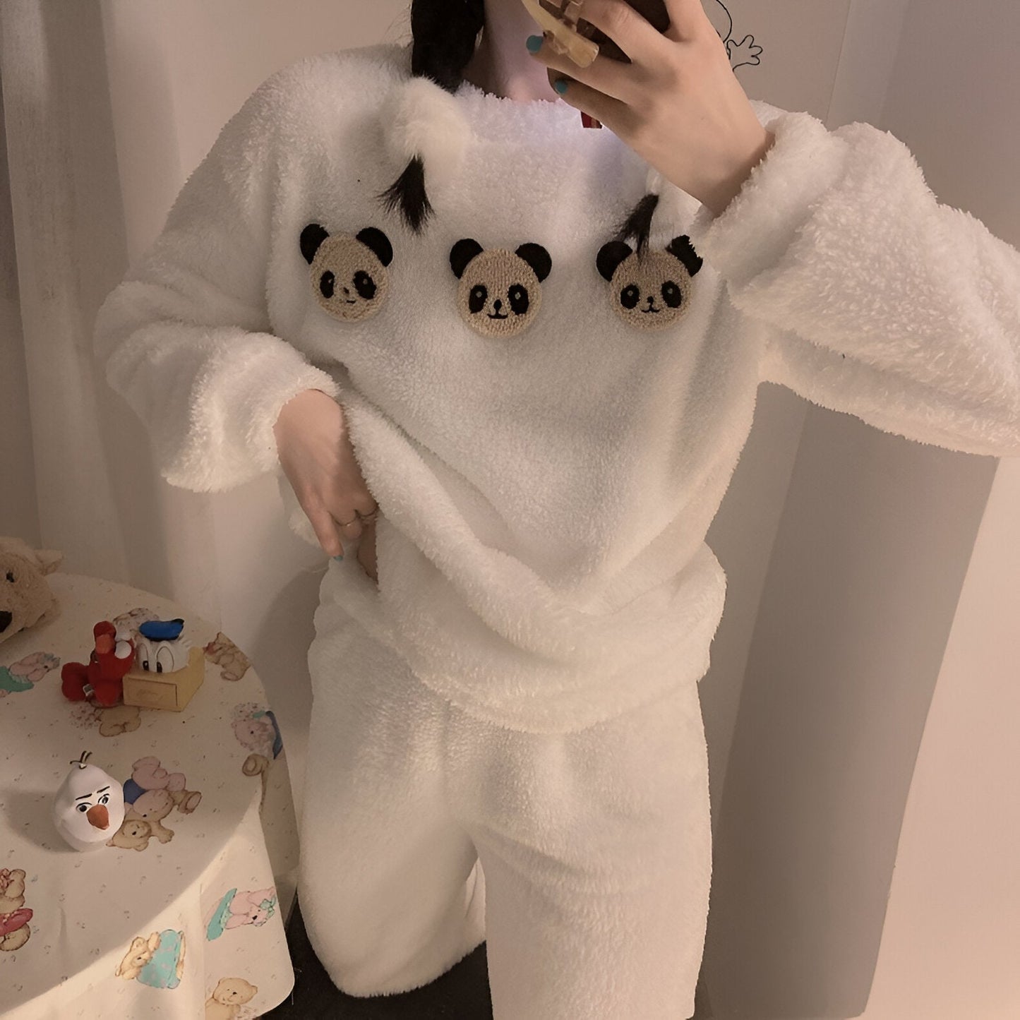 Jana | Kuscheliges Fleece-Pyjama-Set