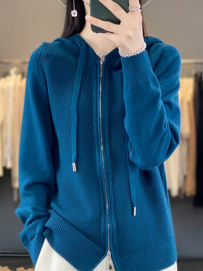 Chay | Luxuriöser Kapuzen-Cardigan