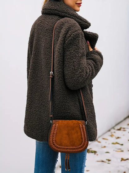 René | Luxuriöse Teddyjacke für die kalte Jahreszeit