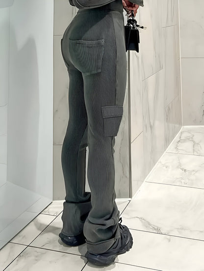 Babette | Bequeme High-Waist Flare-Leggings