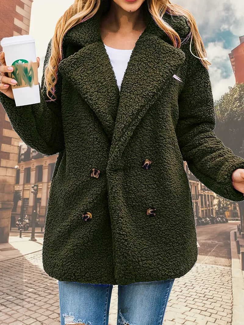 René | Luxuriöse Teddyjacke für die kalte Jahreszeit