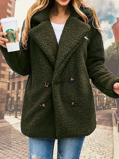 René | Luxuriöse Teddyjacke für die kalte Jahreszeit
