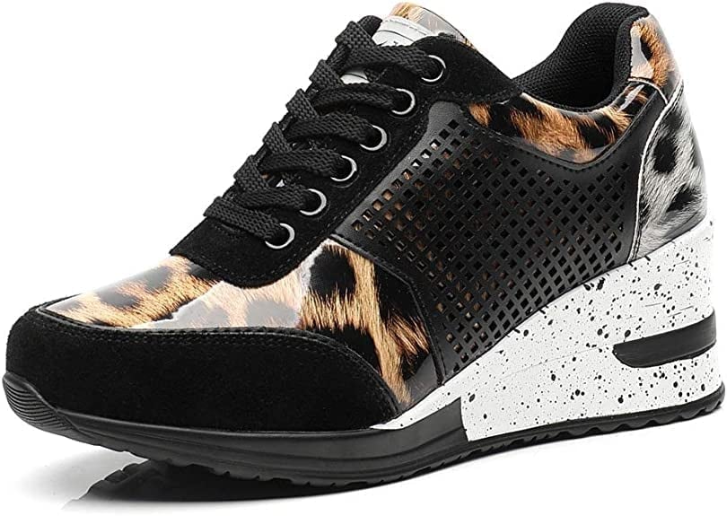 Amelia - Orthopädische Turnschuhe mit hohem Absatz und Keilabsatz