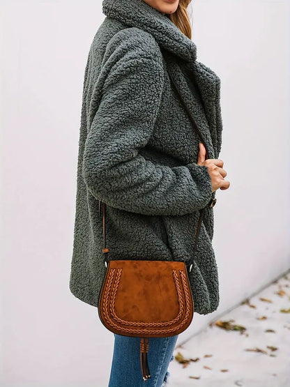 René | Luxuriöse Teddyjacke für die kalte Jahreszeit