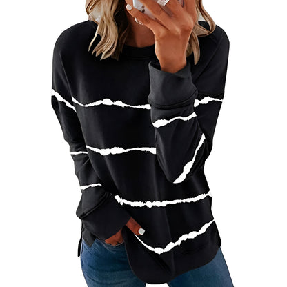 Elektra | Vibrantes Tie-Dye Langarm-Top (Saison 2)