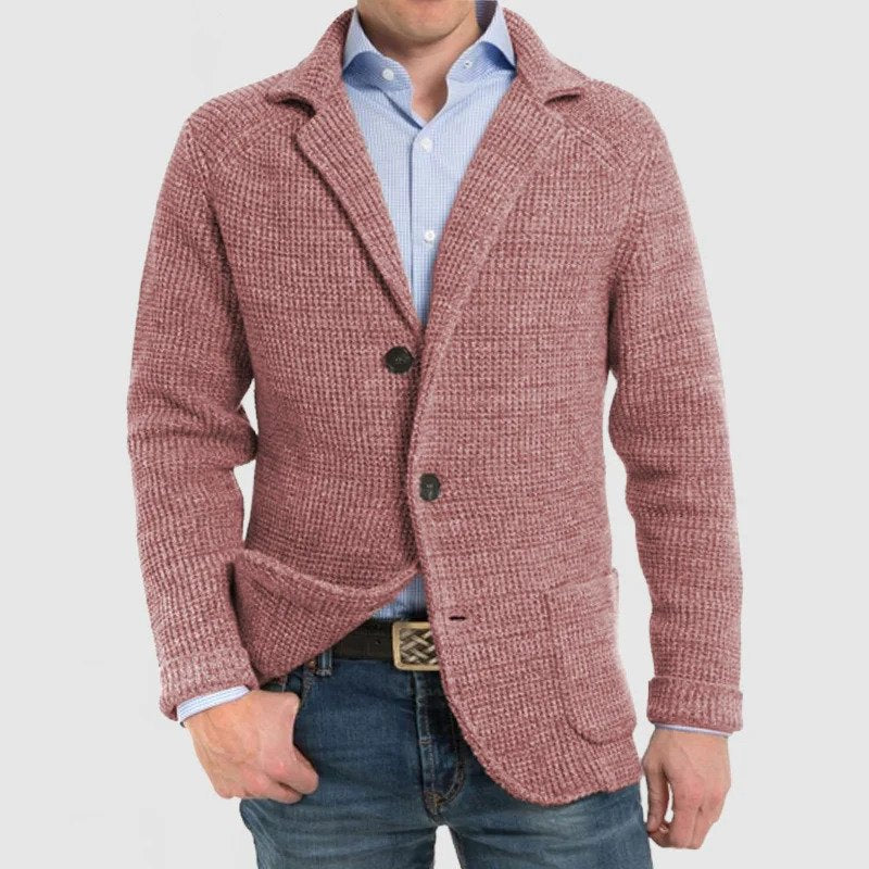 Lois - Elegante Herrenjacke mit langen Ärmeln und Pattentaschen