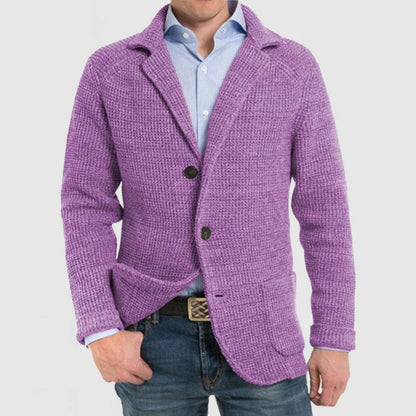 Lois - Elegante Herrenjacke mit langen Ärmeln und Pattentaschen