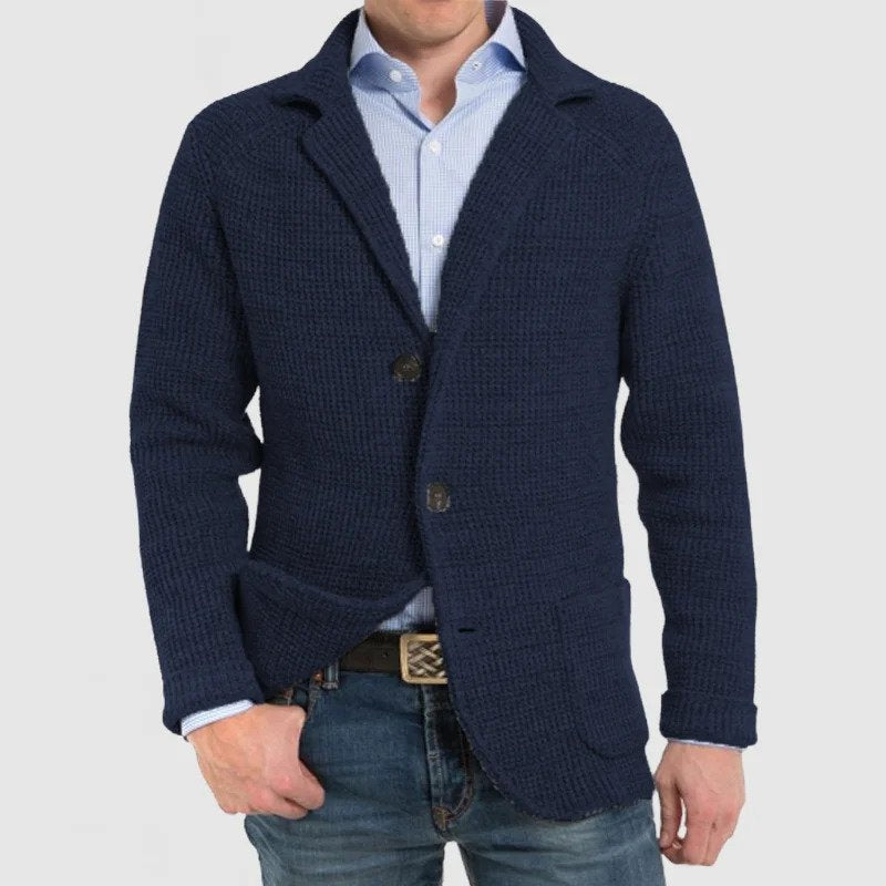 Lois - Elegante Herrenjacke mit langen Ärmeln und Pattentaschen