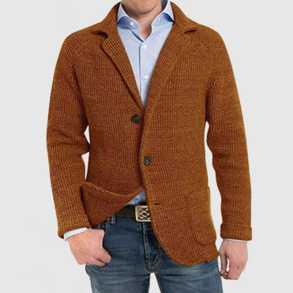 Lois - Elegante Herrenjacke mit langen Ärmeln und Pattentaschen