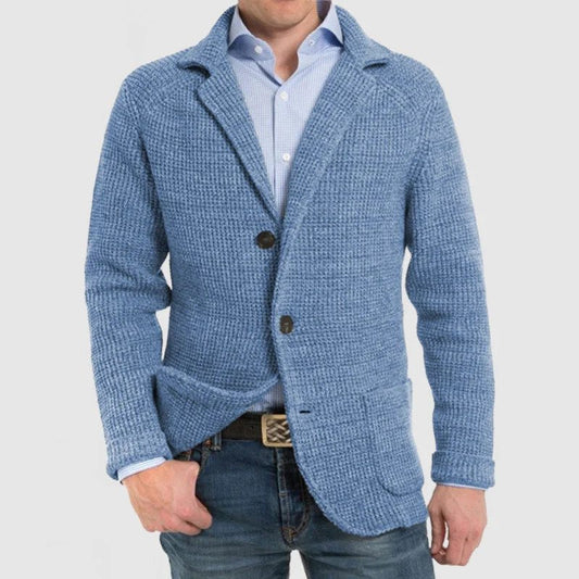 Lois - Elegante Herrenjacke mit langen Ärmeln und Pattentaschen