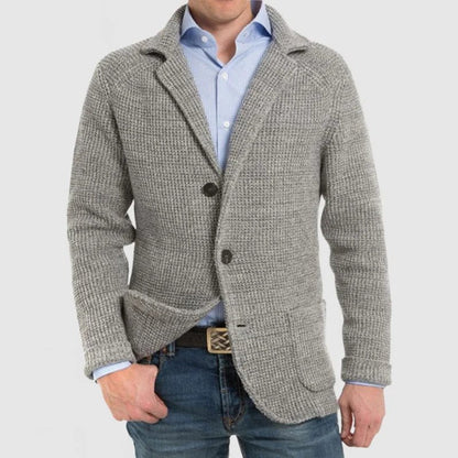 Lois - Elegante Herrenjacke mit langen Ärmeln und Pattentaschen