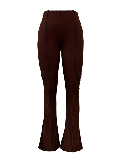 Babette | Bequeme High-Waist Flare-Leggings