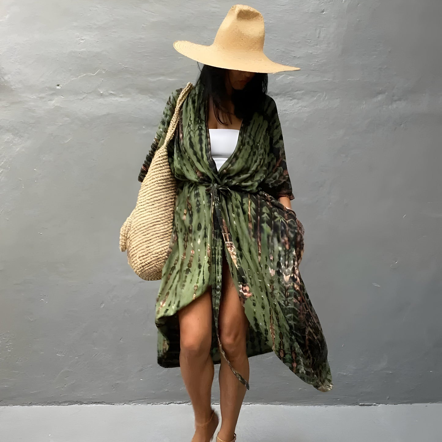 Laric | Verleihe deinem Stil das gewisse Etwas mit dem Juul Army Green Kimono
