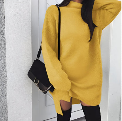 Filipa | 2024 Herbst Oversized Rollkragenkleid