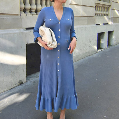 Q-nqo | Mühelos schickes Strickkleid