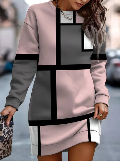 Aliz | Bequemes &  Stylisches Oversized Sweatshirt-Kleid