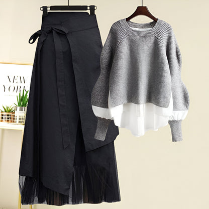 Helga | Elegantes Strick-Set für Frühling & Herbst