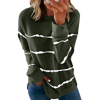 Elektra | Vibrantes Tie-Dye Langarm-Top (Saison 2)