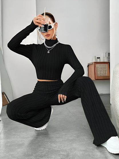Allegra | Bequemes & Stylisches Strick-2-Teiliges Set