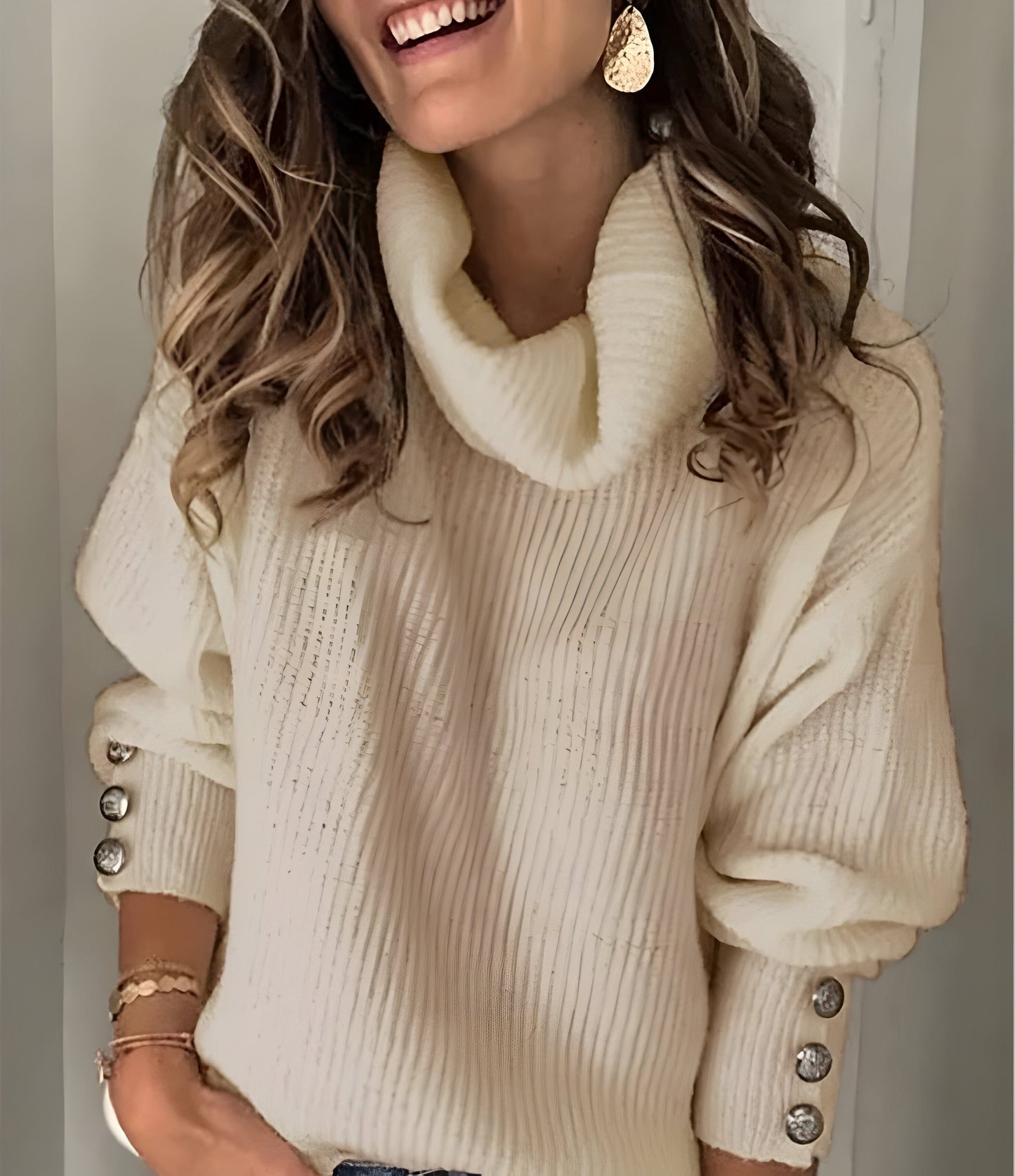 Lakyn | Elegantes Damen-Turtleneck mit stilvollen Details