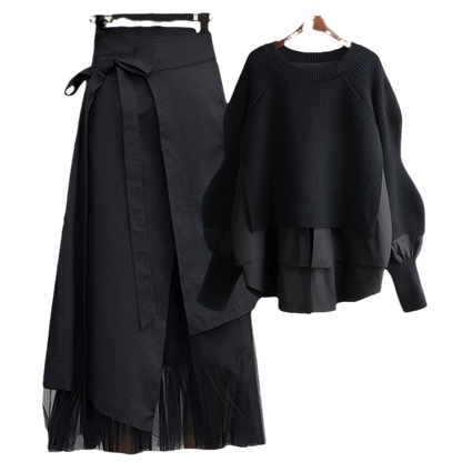 Helga | Elegantes Strick-Set für Frühling & Herbst