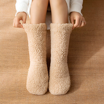 Halina | Kuschelige Samt-Fleece-Socken für Damen