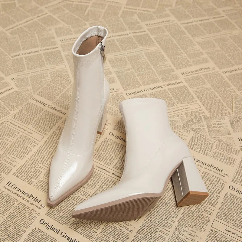 Addy | Damen-Stiefeletten mit hohem Absatz