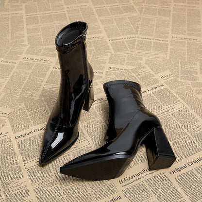 Addy | Damen-Stiefeletten mit hohem Absatz