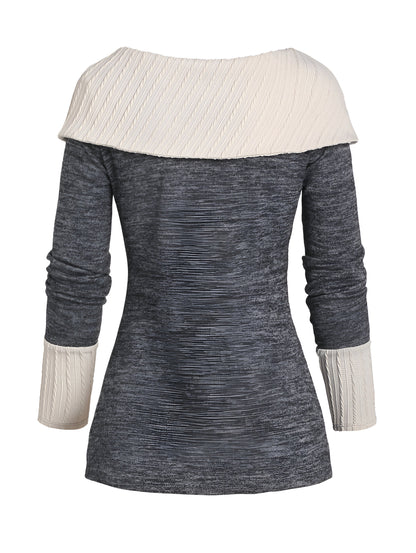 Katalin | Schickes und Trendiges Asymmetrisches Oberteil