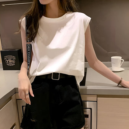 Drina | Elegantes ärmelloses Tanktop für den Arbeitsweg