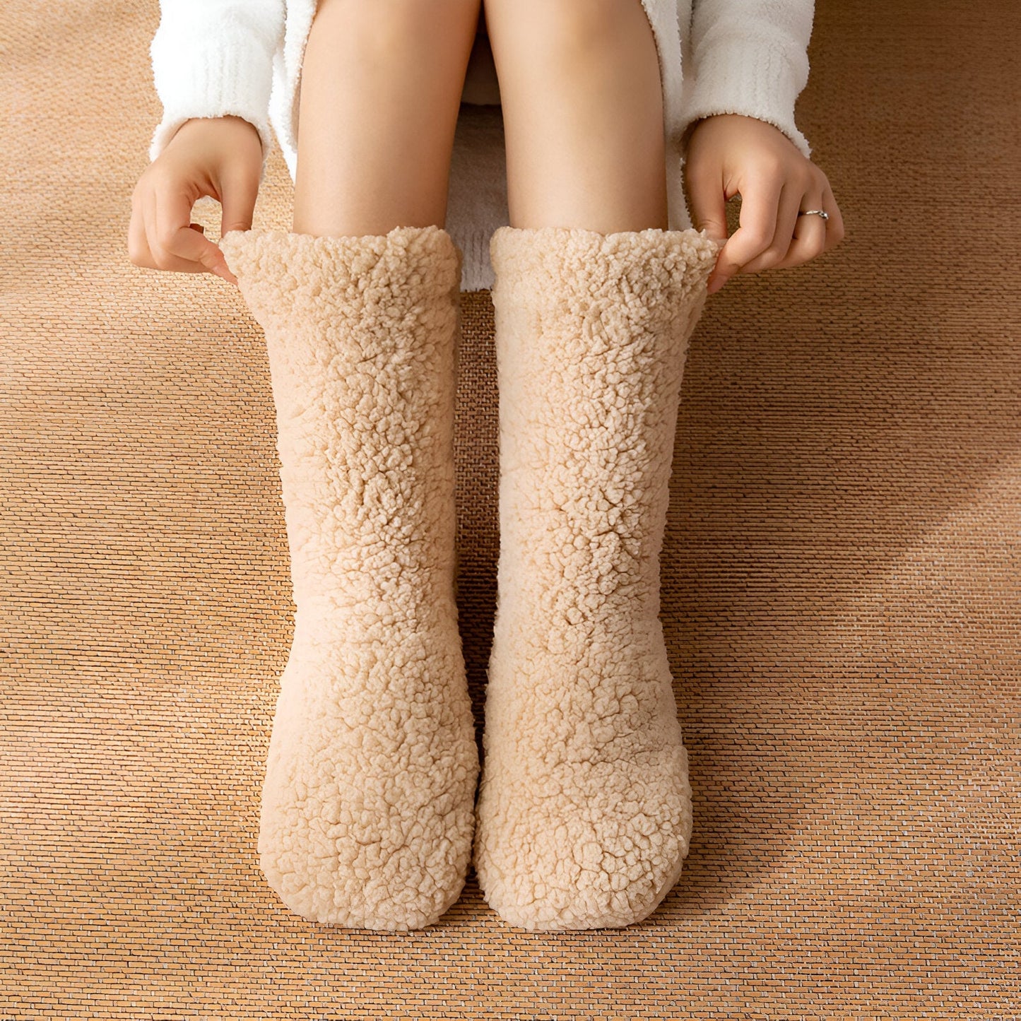 Halina | Kuschelige Samt-Fleece-Socken für Damen