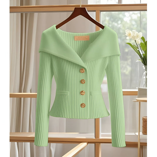 Barbora | Mühelos schicker Frühling- und Herbst-Cardigan